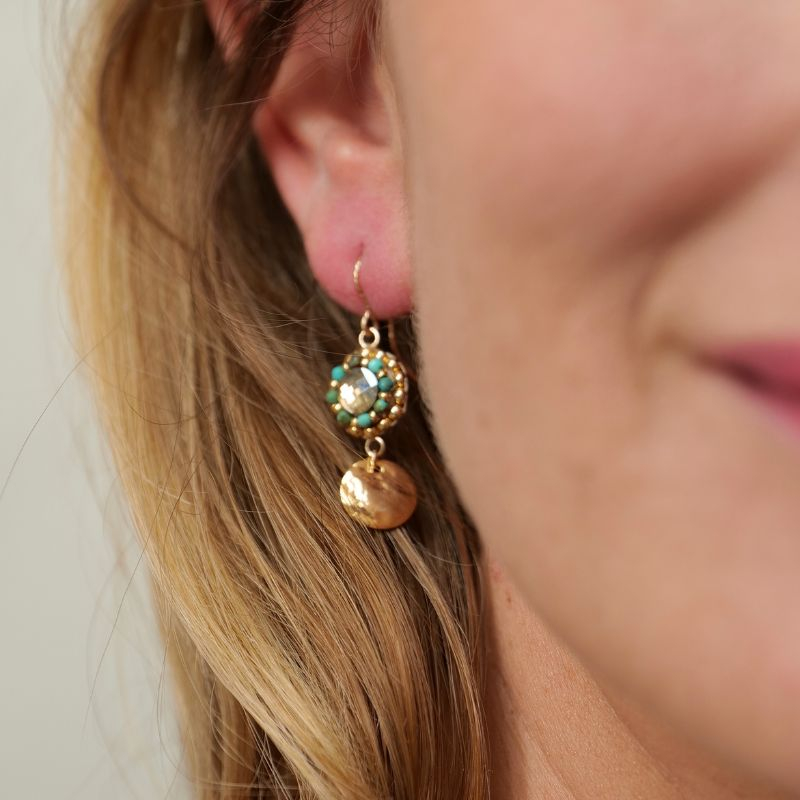 Boucles Anna - Turquoise