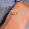 Bracelet Rosa - Nacre
