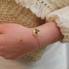 Léa - Bracelet en malachite