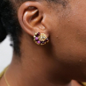 Boucles d’oreilles puces – collection Oralia