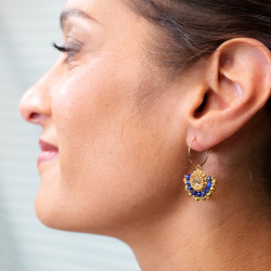 Bijoux bleus en pierres fines – élégance poétique