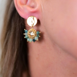 Bijoux verts en pierres naturelles – élégance bohème