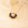 Collier Alice en lapis lazuli – bijou artisanal français
