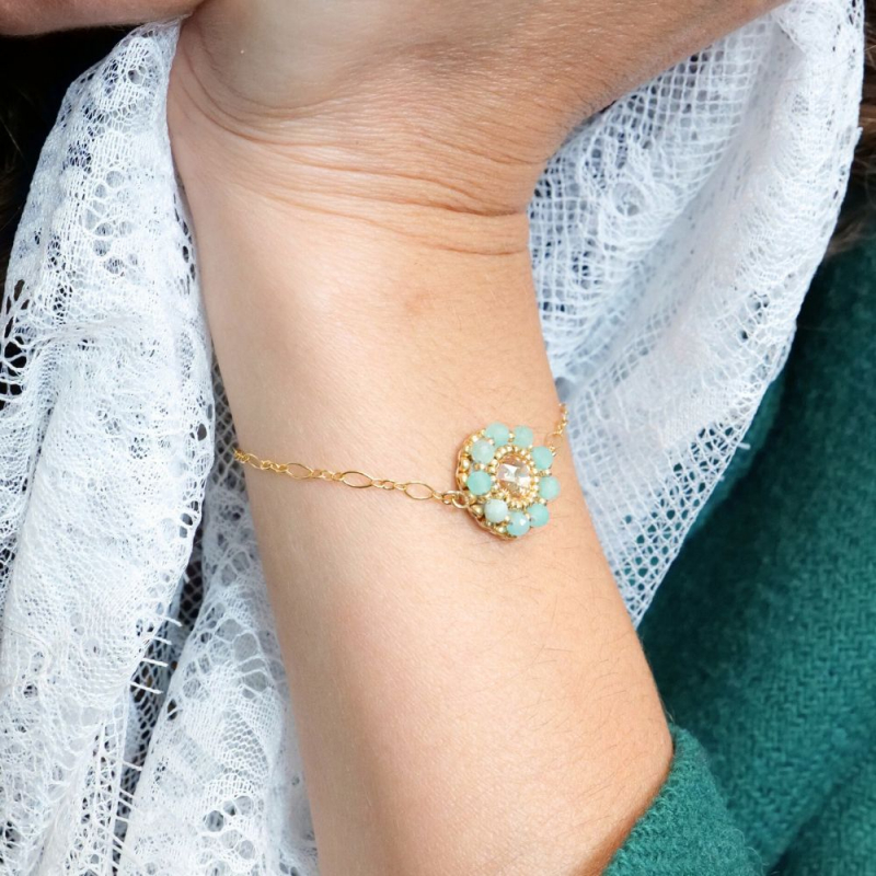 Rosalia - Bracelet en amazonite Rosalia - Bracelet en amazonite