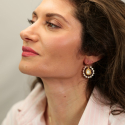 Boucles rouges élégantes fabrication française