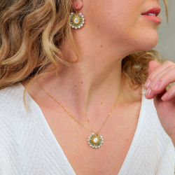 Collier aventurine — une touche naturelle et apaisante