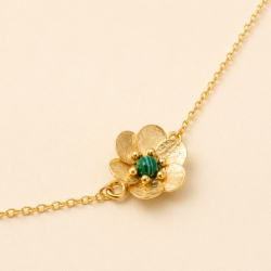 Léa - Bracelet en malachite