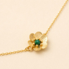 Léa - Bracelet en malachite