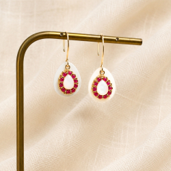 Bijou femme fuchsia – création française
