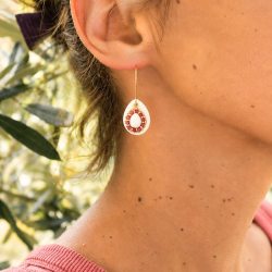 Boucles goutte élégantes – collection Écume