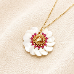 •	Collier artisanal création française
