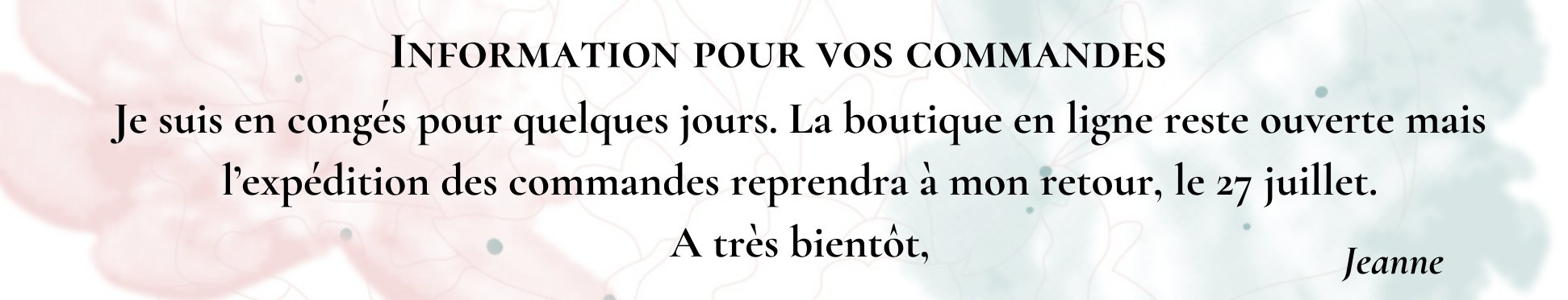 Les nouvelles de Colette !